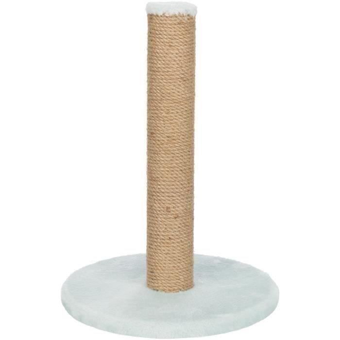 Griffoir pour chaton Trixie Junior 30x30x42 cm en jute et peluche vert menthe