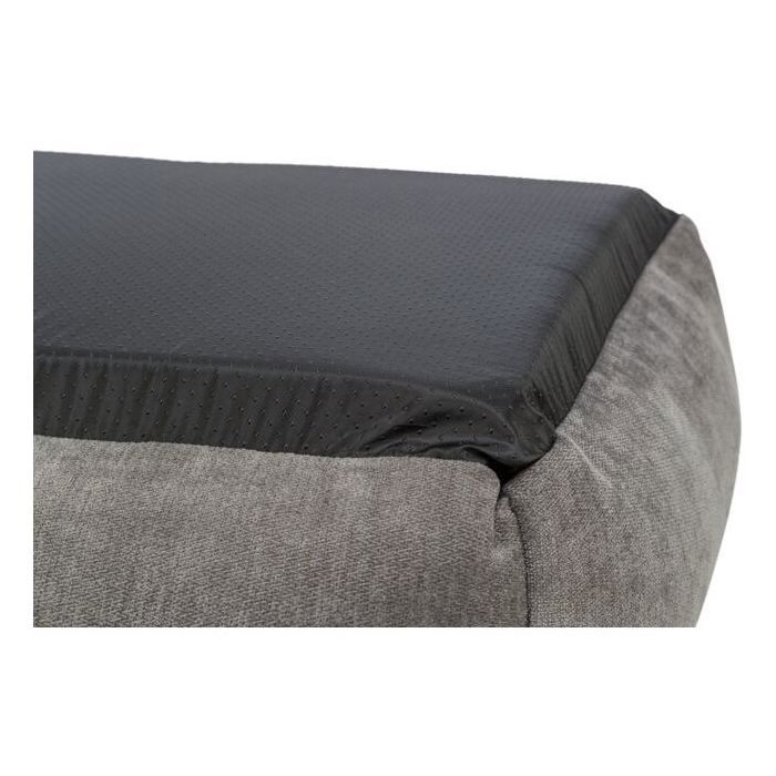 Panier pour chien - TRIXIE - VITAL LENNOX - Tissu chenille - 80 x 60 cm - Gris