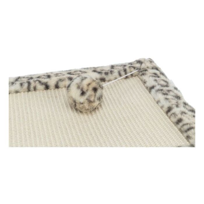 Tapis griffoir - TRIXIE - LEO - 55 x 35 cm - Creme imprimé léopard