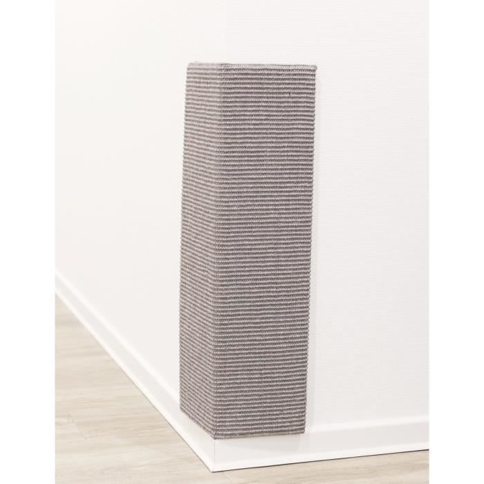 Griffoir XXL pour murs/angles - TRIXIE - 38 x 75 cm - Gris