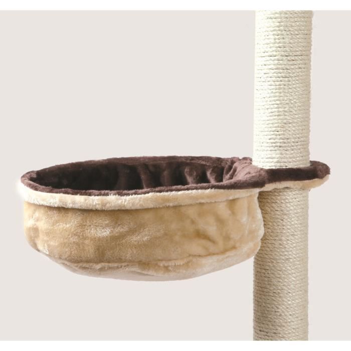 TRIXIE Sac confort pour arbre a chat Ř38 cm - Brun et beige - Pour chat