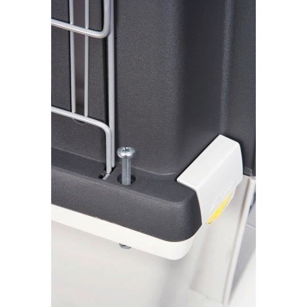 KERBL - Box de transport pour chien - GULLIVER MEGA - 81 x 61 x 60 cm - Gris