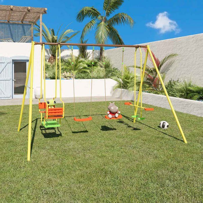 TRIGANO Portique métal Artix MIRAPOU