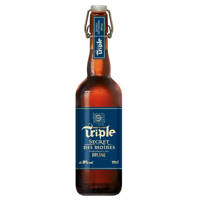 Triple Secret des Moines Brune - Biere brune - Bouteille 75cl