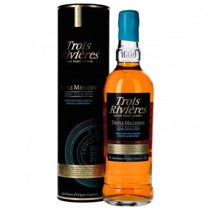 Trois Rivieres - Triple Millesime 2006-2014-2016 - Rhum - 42,0% Vol. - 70cl