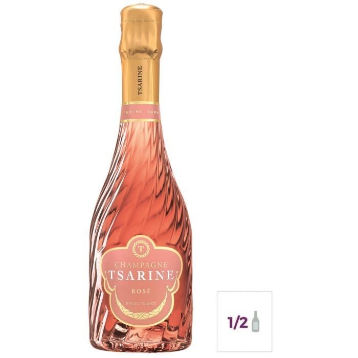 Champagne Tsarine Rosé Brut - 37,5 cl