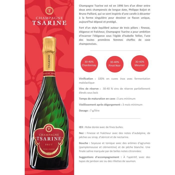 Champagne Tsarine Cuvée Premium Brut - Magnum 1,5 L
