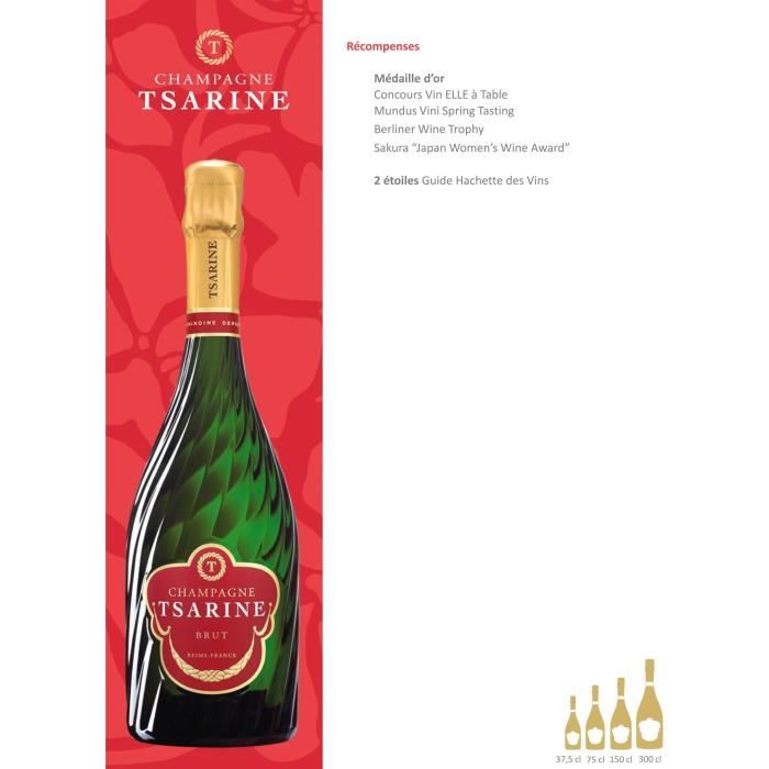 Champagne Tsarine Cuvée Premium Brut - Magnum 1,5 L
