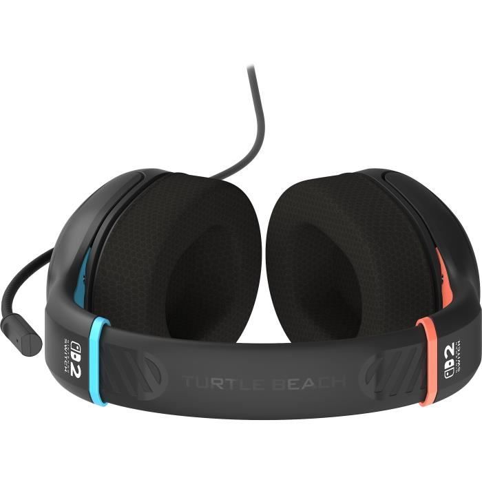 Casque de gaming filaire - TURTLE BEACH - Airlite™ Fit - Nintendo Switch™ 2 - Charcoal Black