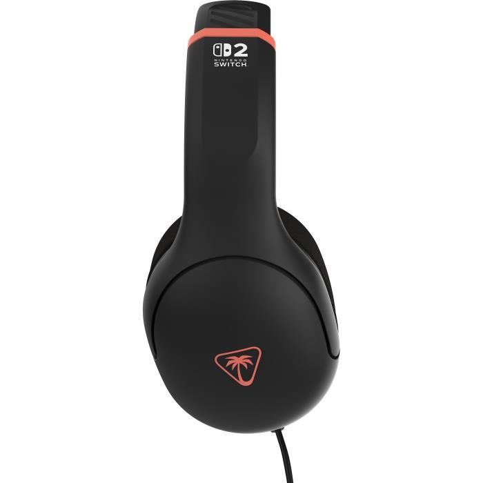 Casque de gaming filaire - TURTLE BEACH - Airlite™ Fit - Nintendo Switch™ 2 - Charcoal Black