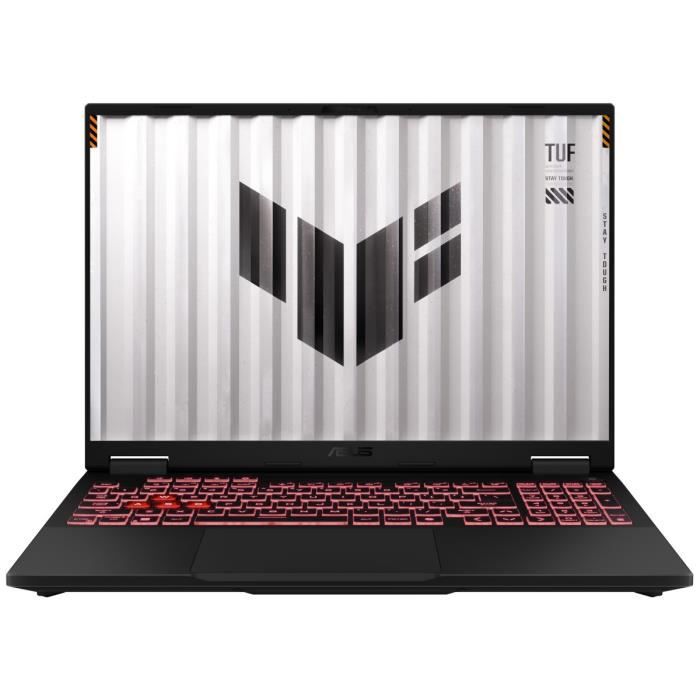 PC Portable Gamer ASUS TUF Gaming A16 | Sans Windows - 16 WUXGA 165Hz - RTX 5050 8Go - AMD Ryzen 7 260 - RAM 16Go - 512Go SSD