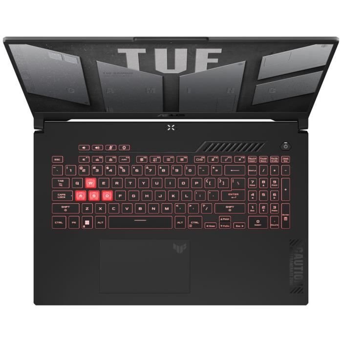 PC Portable Gamer ASUS TUF Gaming A17 | Win 11 - 17,3 FHD 144Hz - RTX 4060 8Go - AMD Ryzen 5 7535HS - RAM 16Go - 512Go SSD