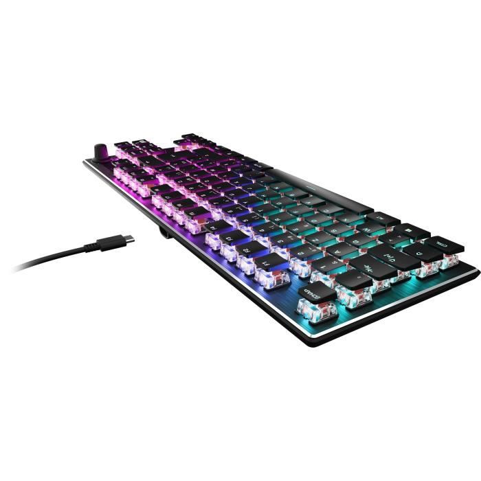 Clavier gaming RGB mÈcanique compact - TURTLE BEACH - Vulcan TKL - Noir