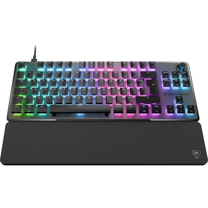 Clavier gaming RGB mÈcanique magnÈtique - TURTLE BEACH - Vulcan II TKL Pro - Noir
