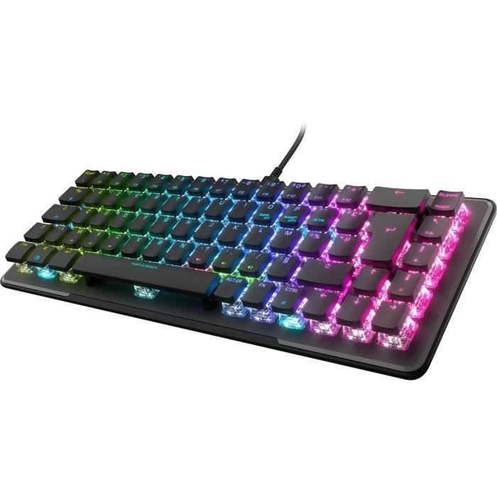 Clavier gaming optique et mécanique filaire Turtle Beach - Vulcan II Mini - Noir