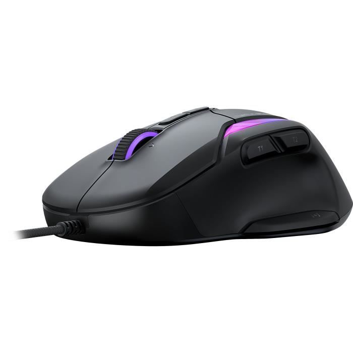 Souris gaming sans fil - Turtle Beach Kone II - Ultra légere - Noir, 26 000 DPI, 23 fonctions personnalisables