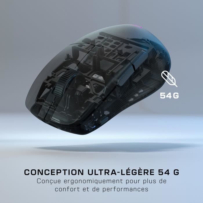 Souris gaming sans fil ultra lÈgere - TURTLE BEACH - Pure Air - Noire