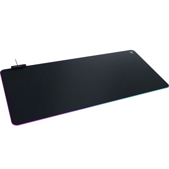 Tapis De Souris De Jeu RGB Ultra Large - TURTLE BEACH - Sense AIMOô XXL - Noir