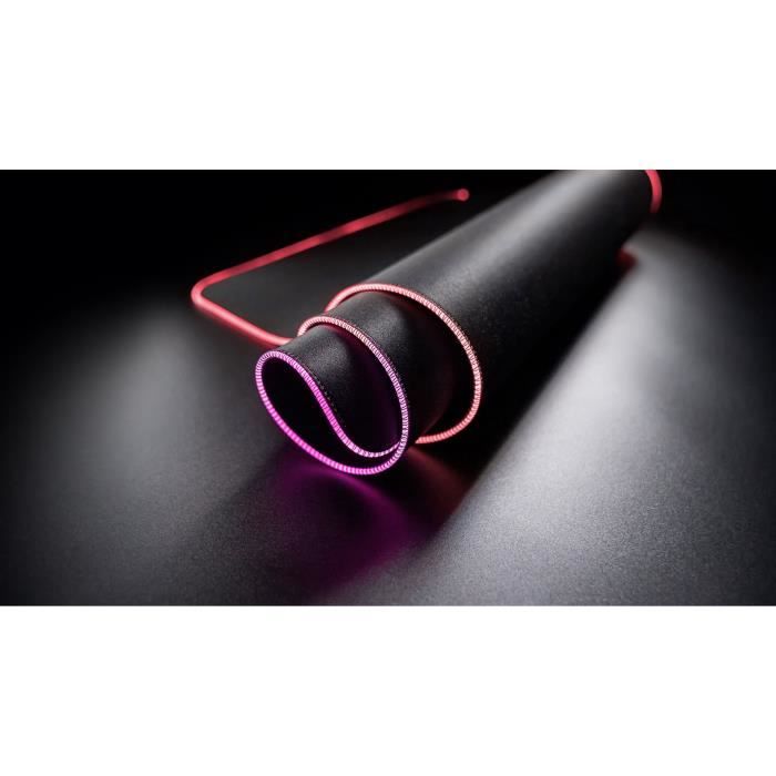 Tapis De Souris De Jeu RGB Ultra Large - TURTLE BEACH - Sense AIMOô XXL - Noir