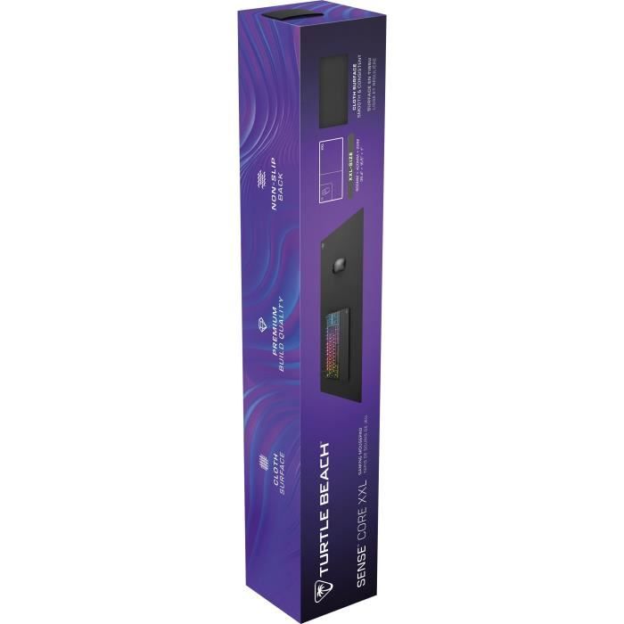 Tapis de souris de jeu - Turtle Beach SenseCore XXL - Surface micro-tissÈe, ÈquilibrÈ, confortable