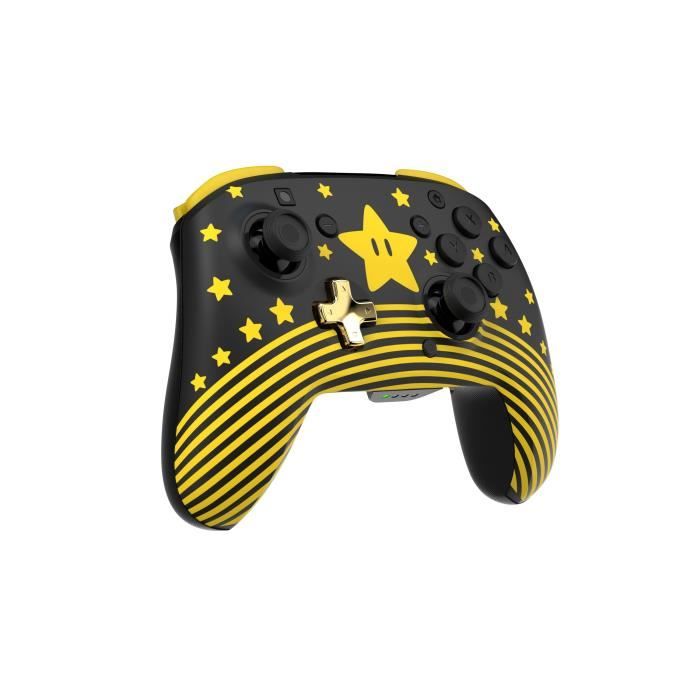 Manette gaming sans fil pour Nintendo Switch - TURTLE BEACH - TBC-8101-75 - Rematch Super Mario Star