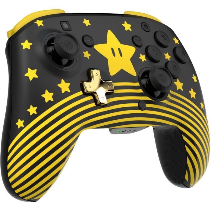 Manette gaming sans fil pour Nintendo Switch™ - TURTLE BEACH - TBC-8101-75 - Rematch™ Super Mario Star