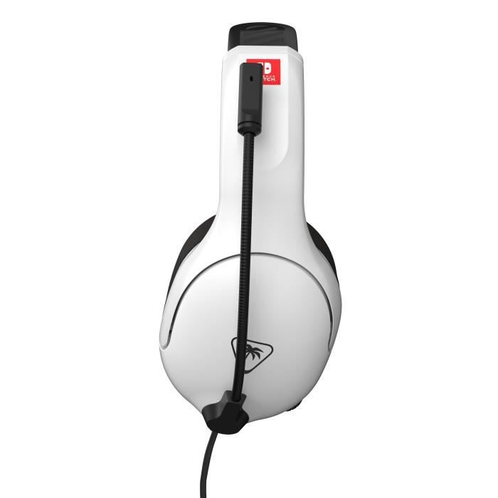 Casque Gaming filaire - TURTLE BEACH - Nintendo Switch - Airlite Fit - Noir et Blanc