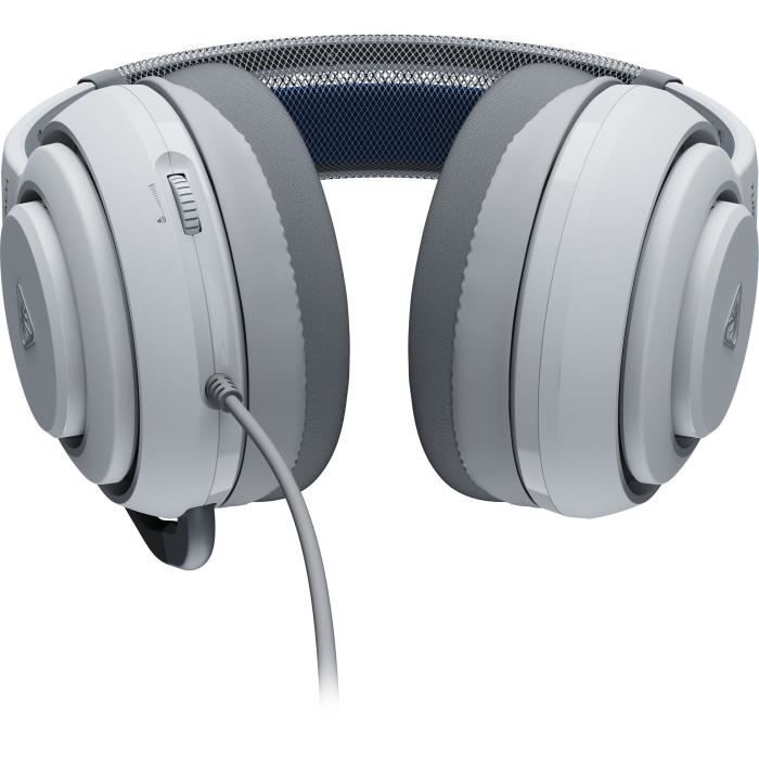 Casque Gaming filaire - TURTLE BEACH - Atlas 200 - TBS-3002-15 - Pour PS5 et PS4 - Blanc