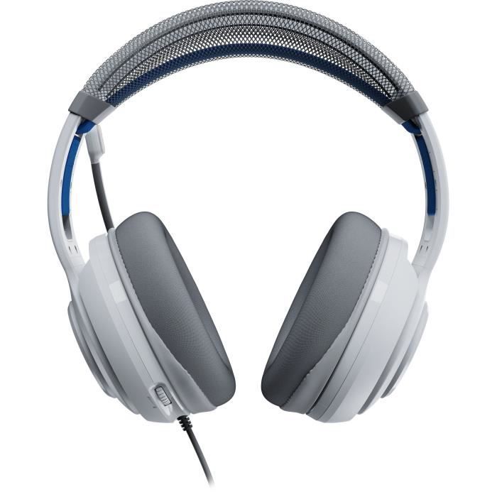 Casque Gaming filaire - TURTLE BEACH - Atlas 200 - TBS-3002-15 - Pour PS5 et PS4 - Blanc