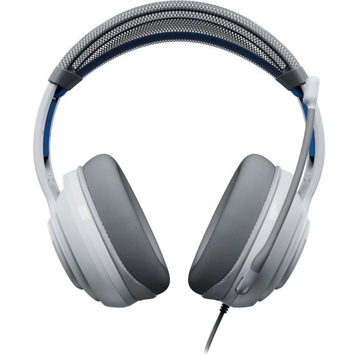 Casque Gaming filaire - TURTLE BEACH - Atlas 200 - TBS-3002-15 - Pour PS5 et PS4 - Blanc