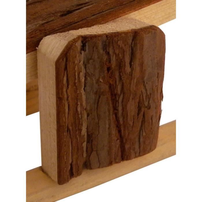 Accessoire rongeur - TYROL - Balançoire a bascule bois - 22 x 8,5 x 7 cm - Bois naturel