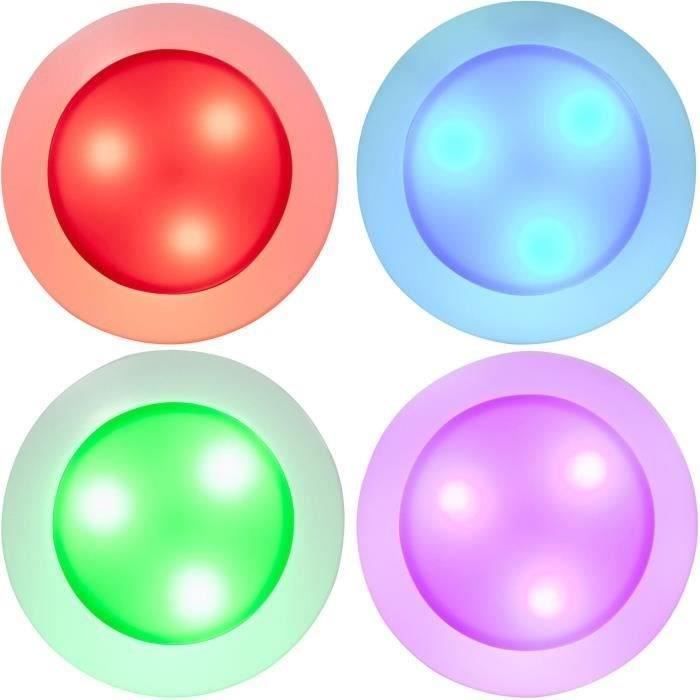 Spot LED blanc et couleur UBBINK pour piscines - livré avec transfo et télécommande