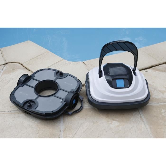 Robot nettoyeur a batterie de piscine UBBINK - Robotclean Accu XS - nettoyage fond pour toutes piscines