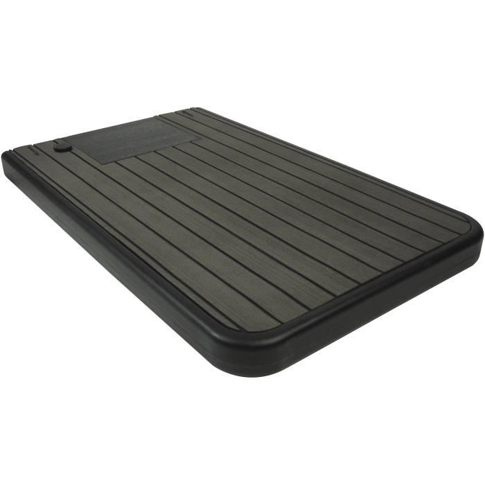 Support de douche solaire UBBINK - RÈserve d'eau 20 litres - Anthracite