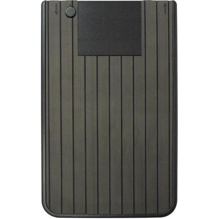 Support de douche solaire UBBINK - RÈserve d'eau 20 litres - Anthracite