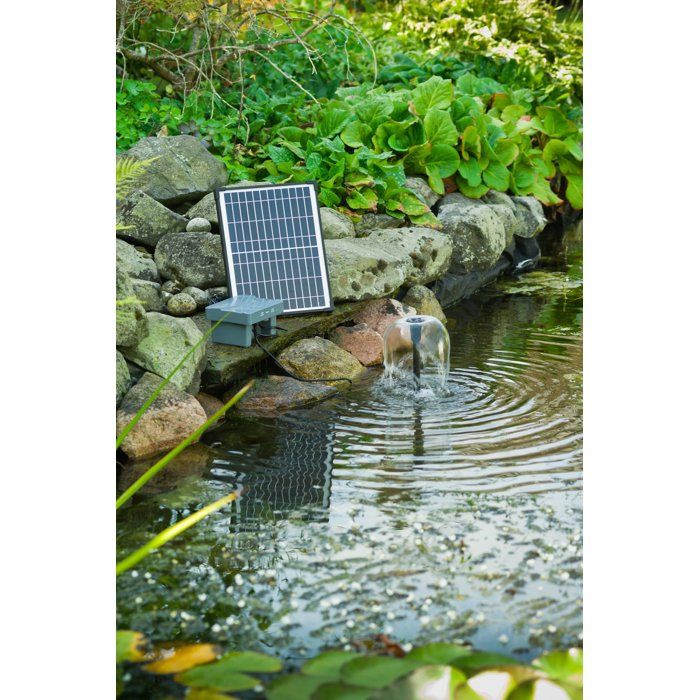 Pompe fontaine - UBBINK - SolarMax 600 Accu Power Control - Débit 700 l/h - Fonctionnement jour/nuit