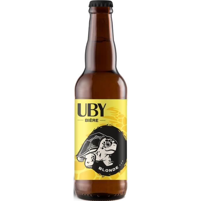 Biere blonde - UBY - 5,2% Vol. - 75cl