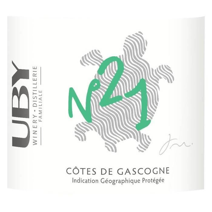 Domaine Uby Bio Sec n∞ 21 Colombard Sauvignon - Vin blanc des CÙtes de Gascogne