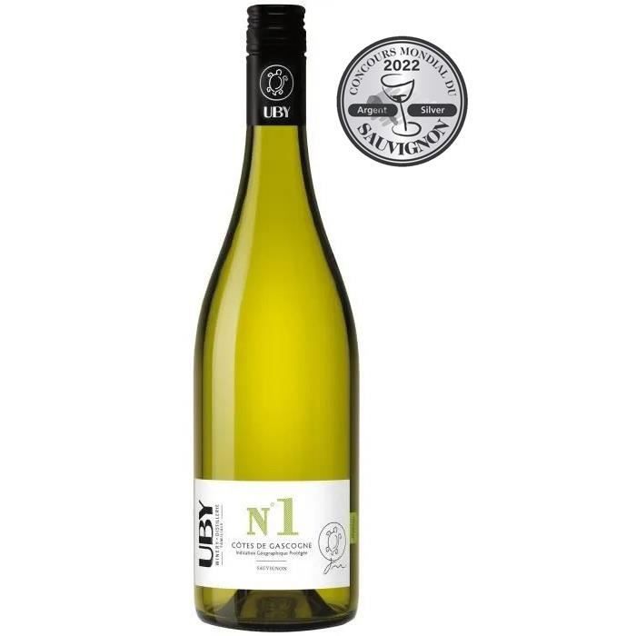 UBY N°1 Côtes de Gascogne Sauvignon Gros Manseng 2025 Vin Blanc