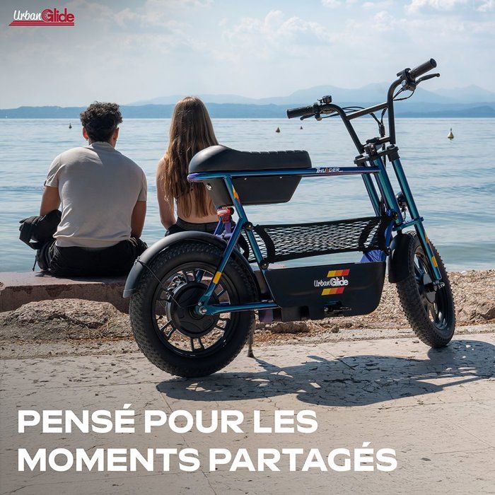 Draisienne Électrique - URBANGLIDE - Thunder 160 - Autonomie 30 km - Vitesse 25 km/h - Freins a disque