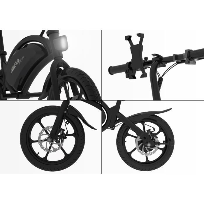 Draisienne Èlectrique - URBANGLIDE - 160 BLACK - 36V - 350W - Pneus 16 - Autonomie 18KM - Vitesse max 25KM/h