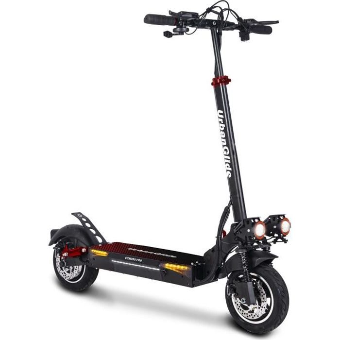 Trottinette Èlectrique tout terrain - URBANGLIDE - ECROSS PRO 10 - 48V 800 W - 13Ah - Autonomie 50KM