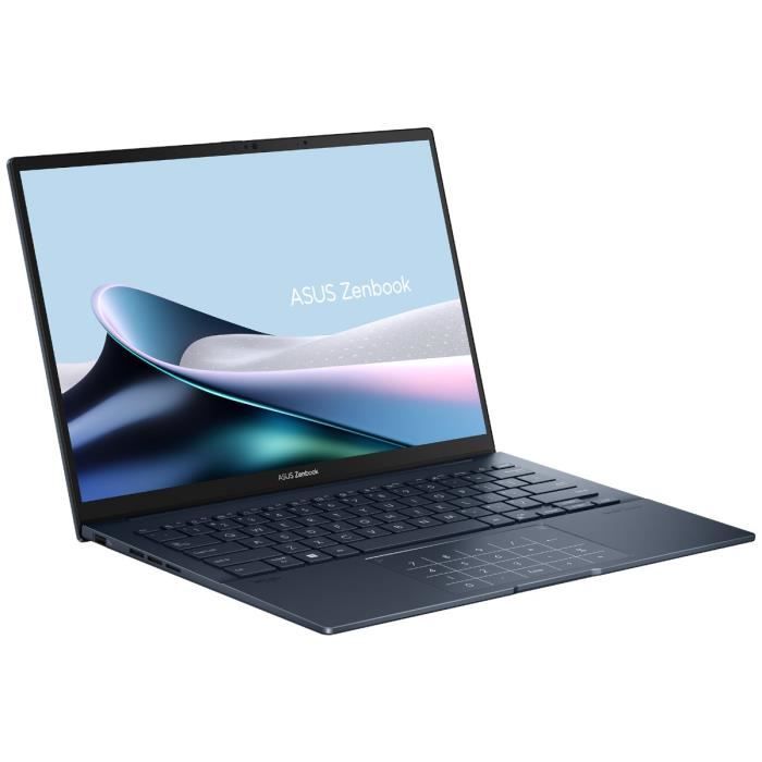 PC Portable ASUS ZenBook 14 OLED UX3405 : Win 11 - 14.0 WQXGA+ - Intel Core Ultra 9 285H - RAM 32Go - 1To SSD
