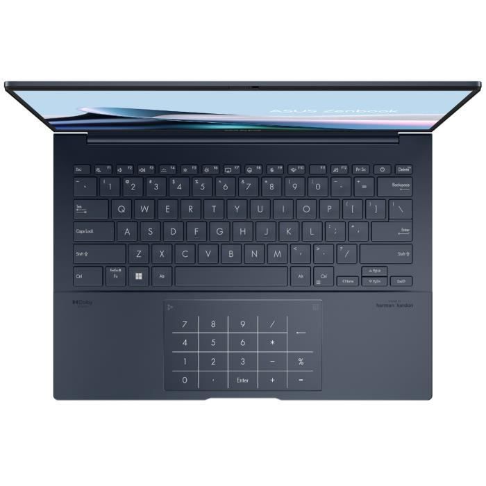 PC Portable ASUS ZenBook 14 OLED UX3405 : Win 11 - 14.0 WQXGA+ - Intel Core Ultra 9 285H - RAM 32Go - 1To SSD