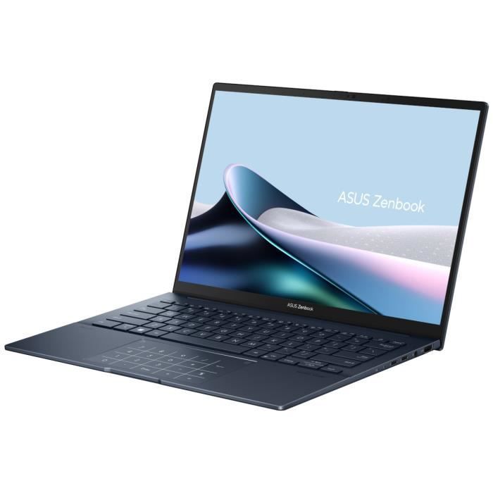 PC Portable ASUS ZenBook 14 OLED UX3405 : Win 11 - 14.0 WQXGA+ - Intel Core Ultra 9 285H - RAM 32Go - 1To SSD