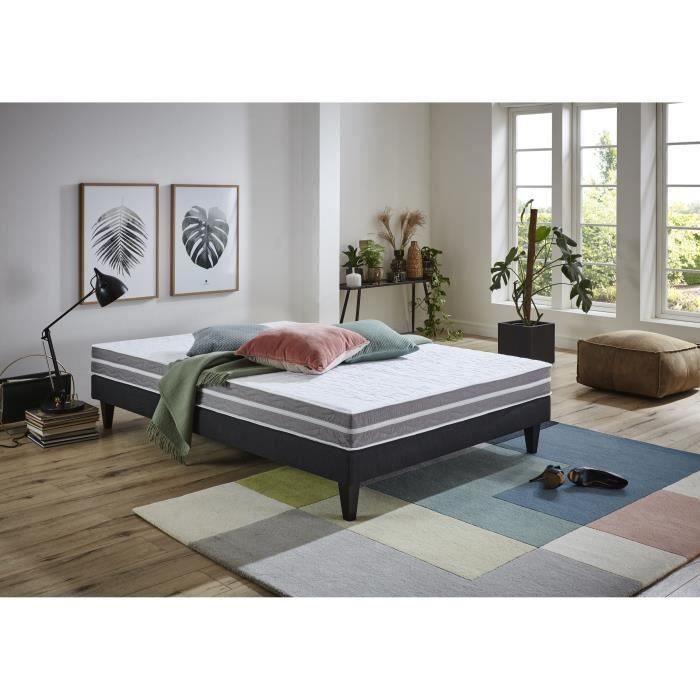 DORMIPUR Matelas 140x190cm - Mousse mÈmoire de forme - 16cm