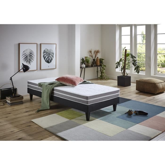 DORMIPUR Matelas 90x190cm - Mousse mÈmoire de forme - 16cm