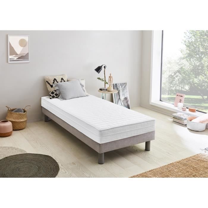Matelas 90x190cm - Mousse - MÈmoire de forme - 16 cm - EquilibrÈ - DORMIPUR V920
