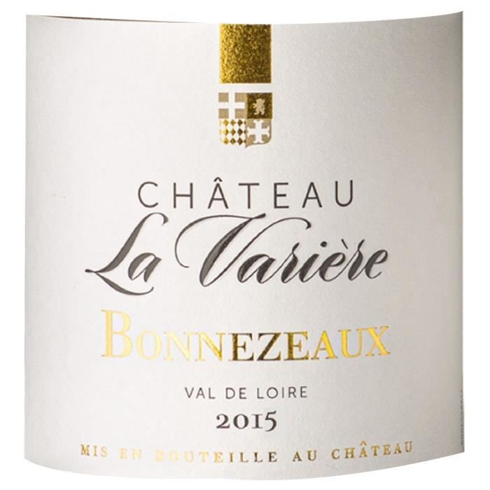 Château La Variere Bonnezeaux - Vin blanc de la Val de Loire - 50cl