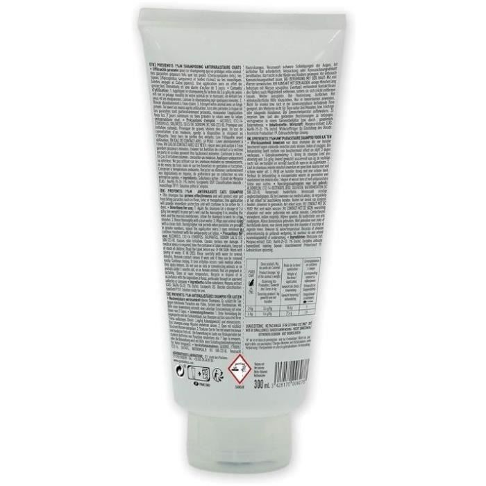 Shampoing anti-puces - VETOCANIS - Répulsif Chat 300ml